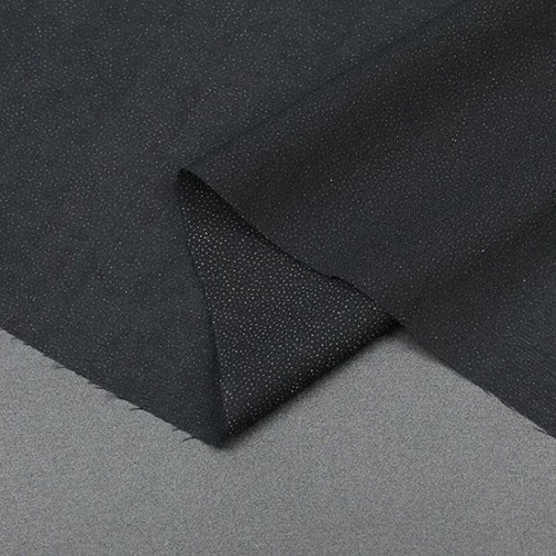Woven Silk Organza Interfacing, 60" x 100 Yards, Black & White